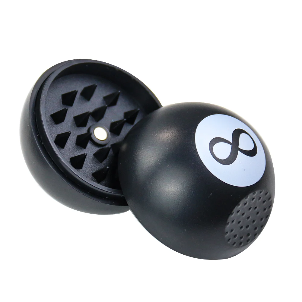 Измельчитель для табака пластиковый черного цвета 8 шт. | Дом и сад