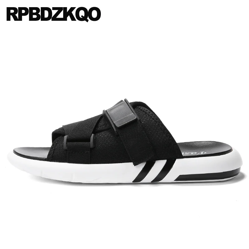 

Sport Fashion Flat Beach Slippers Casual Designer Shoes Native Slides Black Mens Sandals 2021 Summer Outdoor Open Toe Sneakers