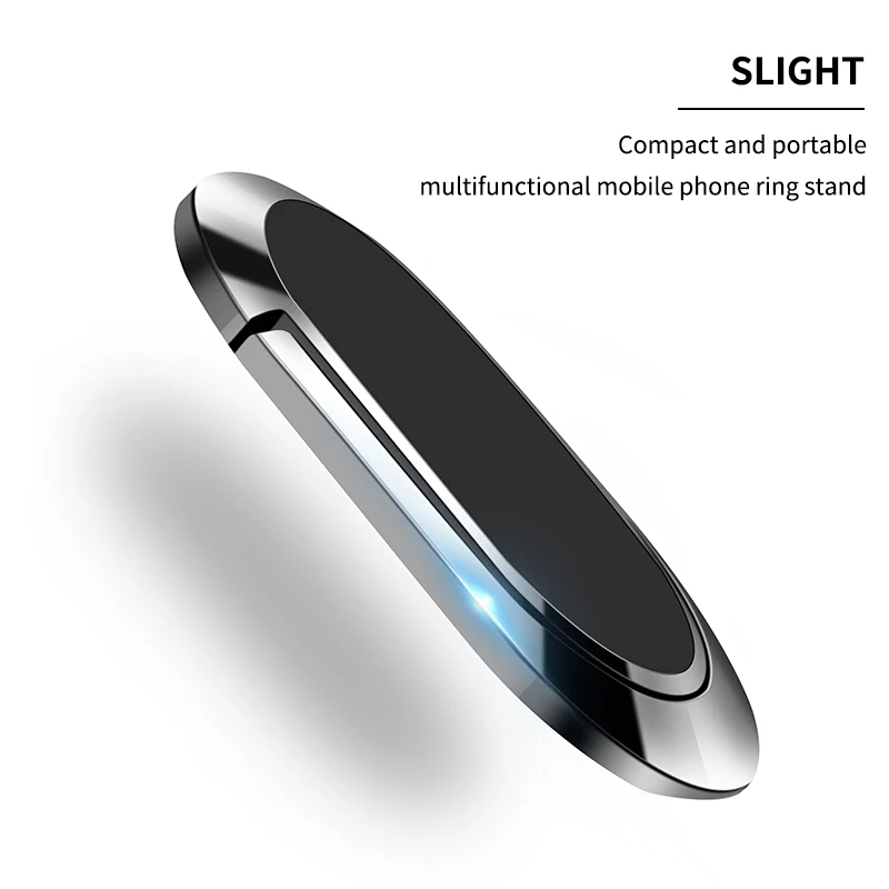 

5 Colors Finger Ring Magnetic Car Phone Holder for Mobile phone Tablet pc Universal Multifunctional Rotatable Phone Desk Stand