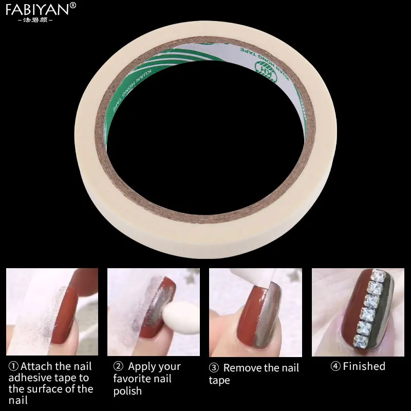 1 рулон клейкой ленты клейкий узор направляющие края Дизайн полос креативная