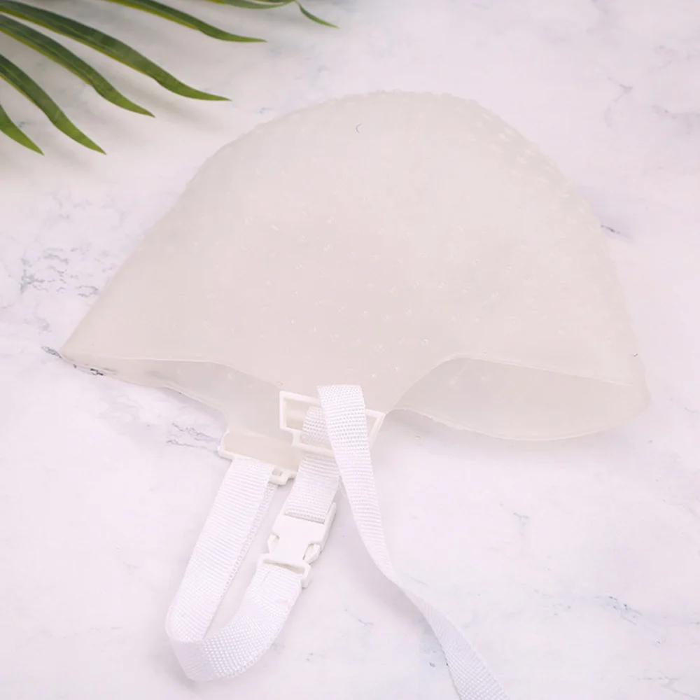 

Silicone Hair Highlights Cap with Needle Reusable Hair Coloring Cap Hair Dye Hat Hair Styling Tools