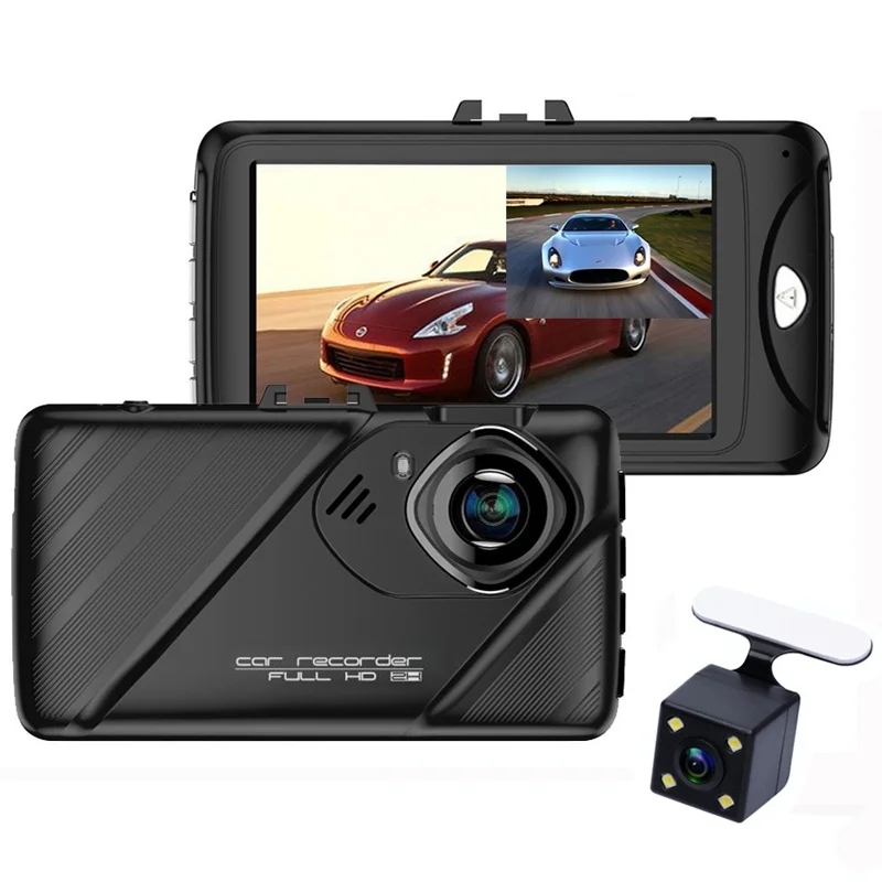 Dash камера 3 дюймов Dashcam 96658 видео рекордер HDR g-сенсор ночного видения регистратор