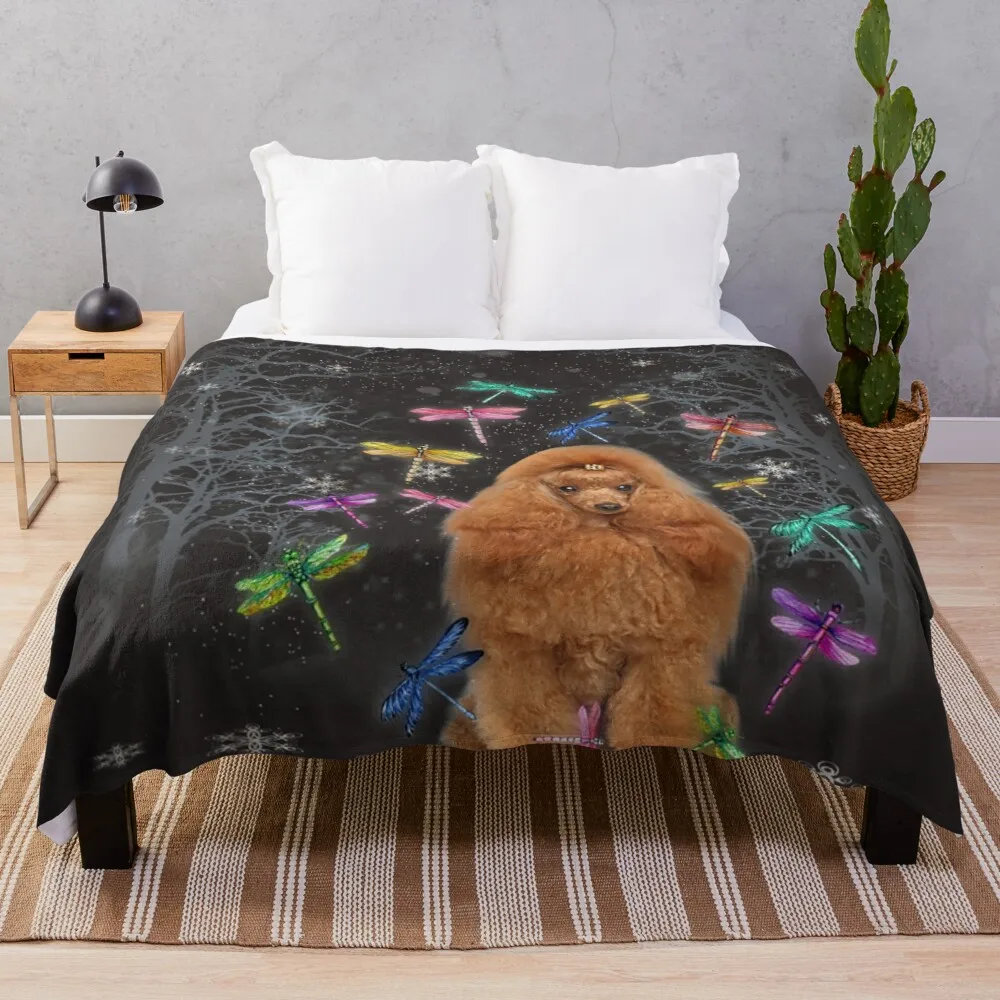 

Милый Пудель снег Рождество Стрекоза Рождество пижамы животные зима природа любимый