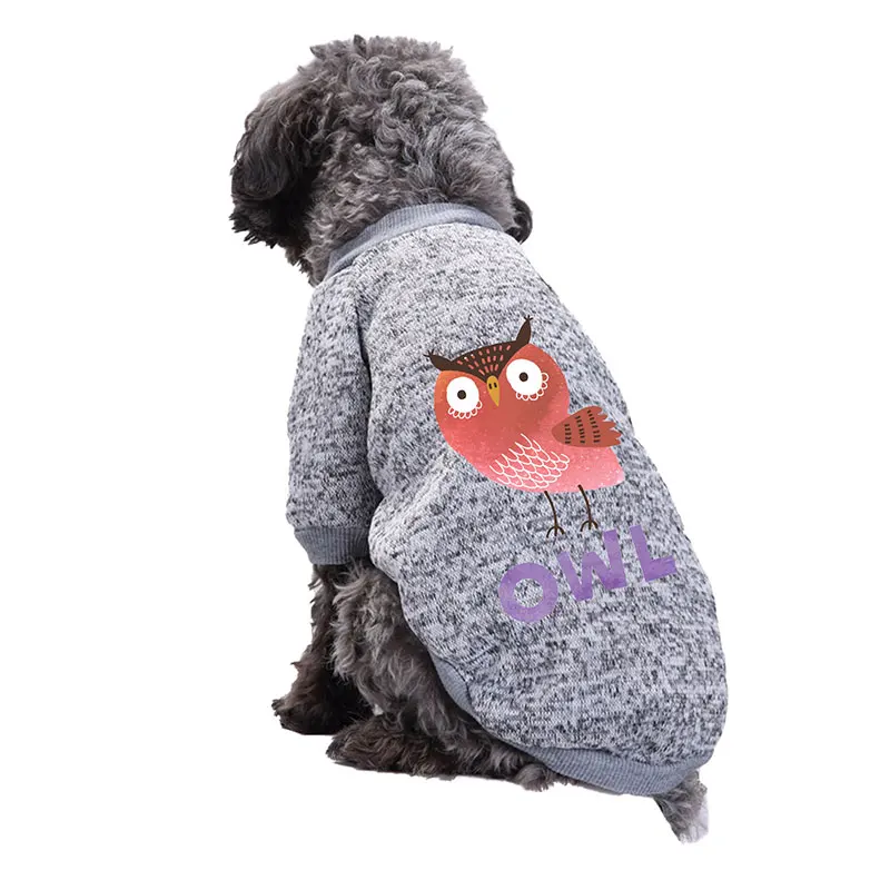 

Christmas Pet Printed Sweater Cat Fleece Clothes Dog Sweatshirt Costume Clothing Warm Durable Casual Cute Fashion Festival