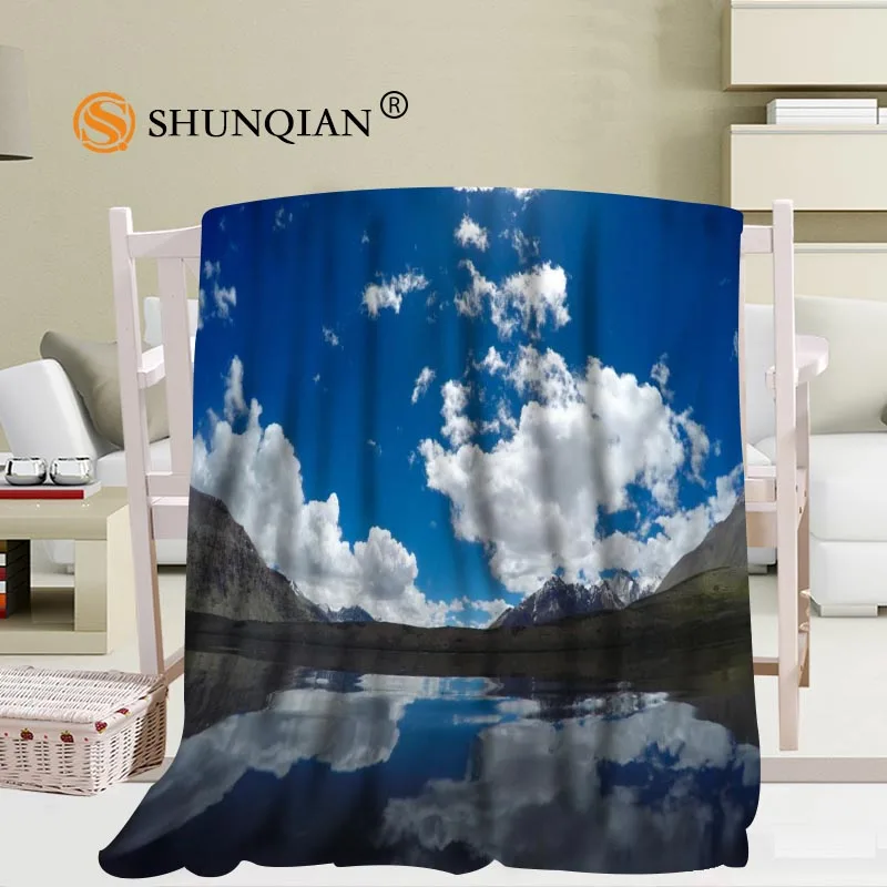 Economici Montagne Personalizzate Himalaya Coperte Di Corallo Divano Da Viaggio Coperte Di Falafel Morbido Soffice Caldo 56x80 Pollici 50X60inch 40X50inch