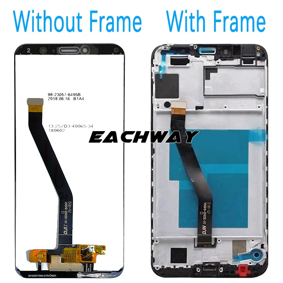 Оригинальный дисплей для Huawei Honor 7C 5 7 дюйма сенсорный ЖК-дисплей AUM-L41 с цифровым