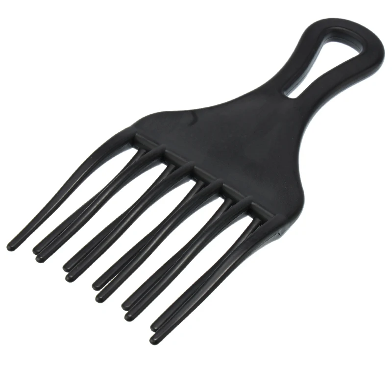 Расческа для волос вставка афро расческа вилка пластиковая с высоким низким