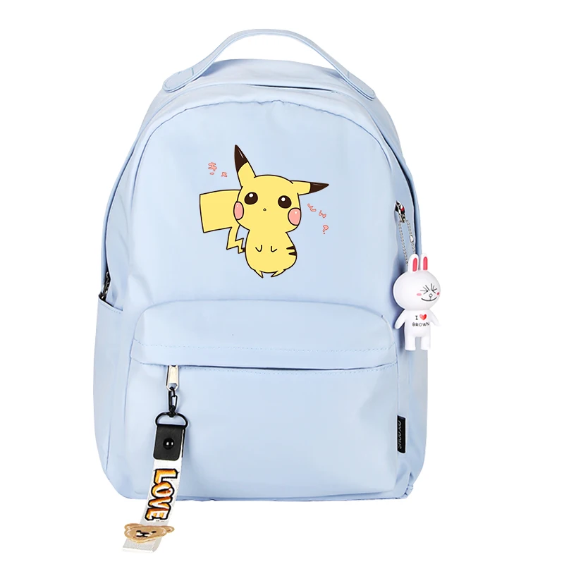 Рюкзак Пикачу Косплей Аниме-сумки для подростков Mochila Розовый Рюкзак Kawaii Подарки на день рождения Симпатичные Рюкзаки для взрослых - Цвет: GJL taitou