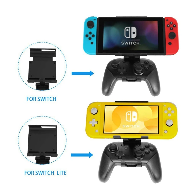 NS Switch PRO Controller Foldable Clip Holder for Nintendo Switch/Switch Lite Game Console Mount Bracket | Электроника