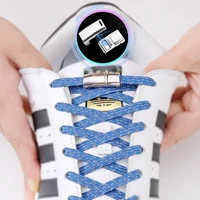 reflective magnetic shoelaces for sneakers elastic laces without ties quick shoe lace kids adult no tie shoe laces rubber bands