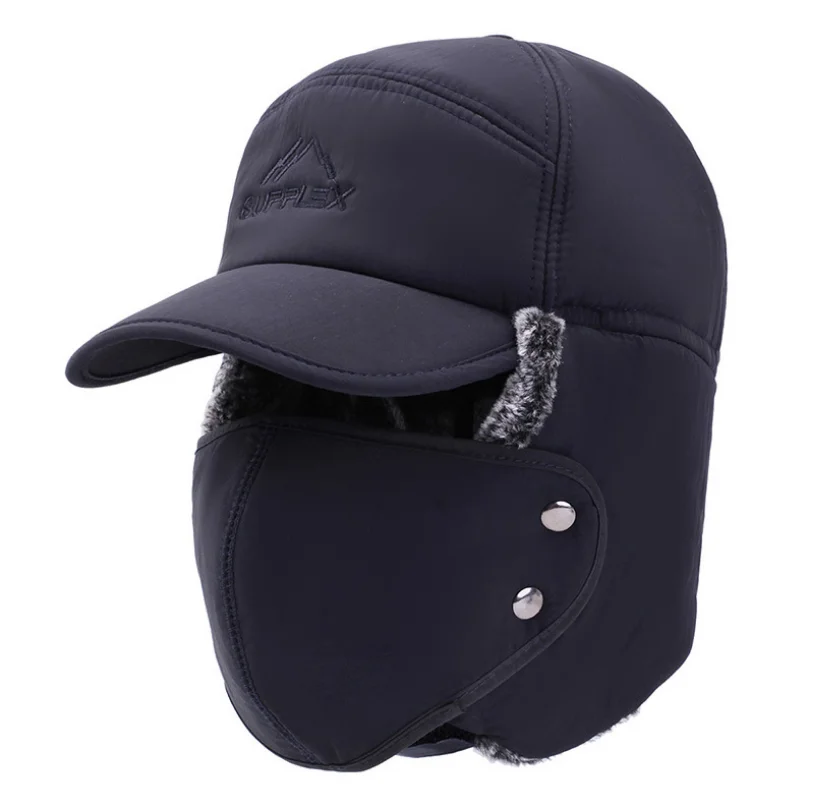 2018 Новая зимняя мужская \ женская теплая Кепка для улицы Рыболовная Шапка