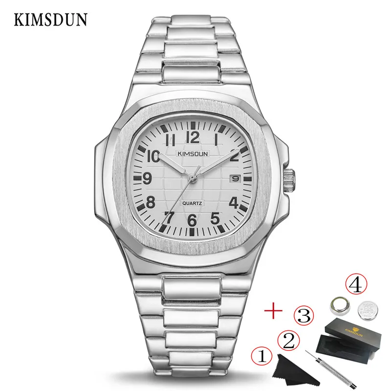 KIMSDUN Брендовые Часы класса Люкс Для мужчин s Водонепроницаемый световой