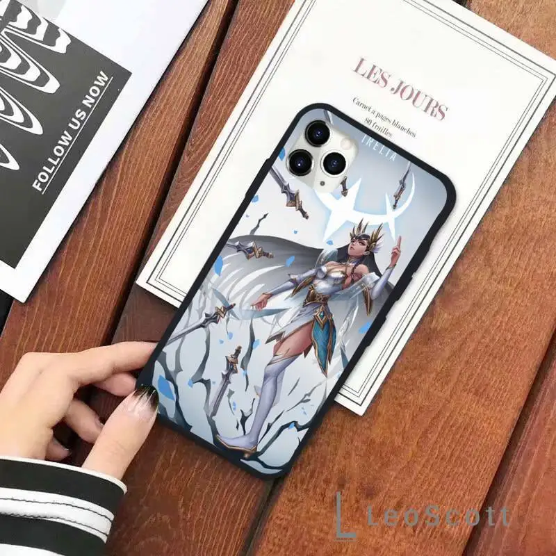 

lol league of legends Phone Case for iPhone 11 12 pro XS MAX 8 7 6 6S Plus X 5S SE 2020 XR Soft silicone