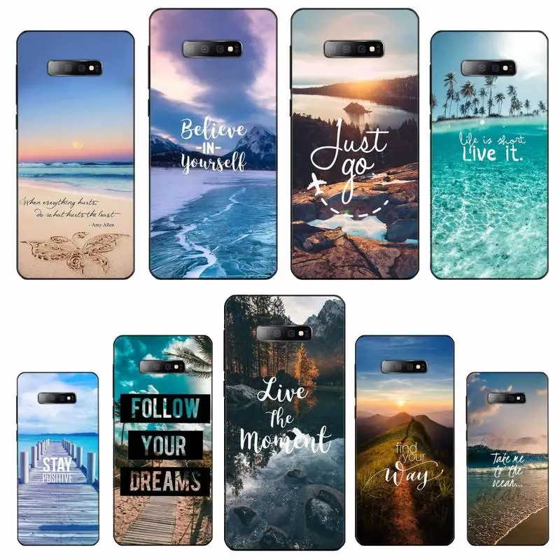 Дорожный Чехол для Samsung S6 S7 edge S8 S9 S10 e plus A10 A50 A70 note8 J7 2017|Бамперы| |