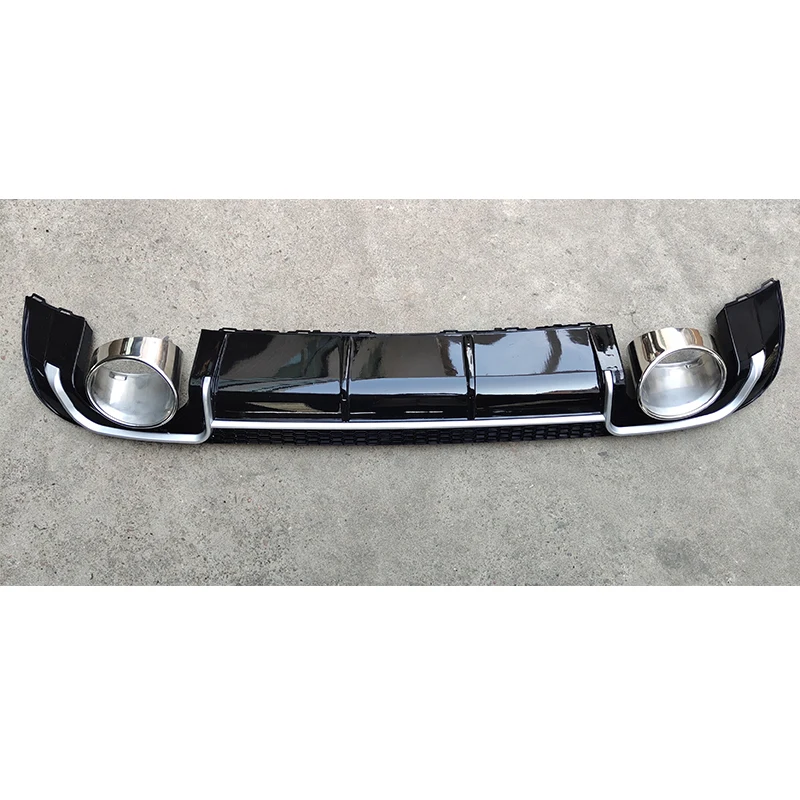 Стандартный задний диффузор для автомобиля A3 8 в спойлер губ выхлопной блеск из