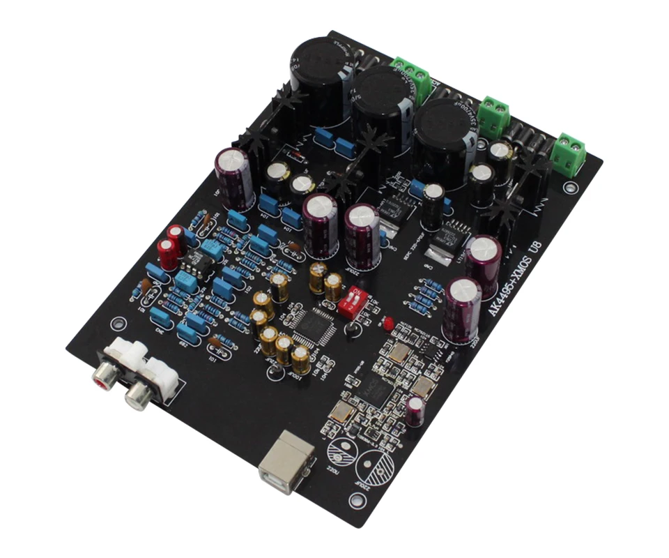 AIYIMA XMOS U8 AK4495SEQ USB декодер аудио Плата AD827 LT1963 USB DAC Поддержка 32 бит 768K динамик усилитель домашний кинотеатр DIY