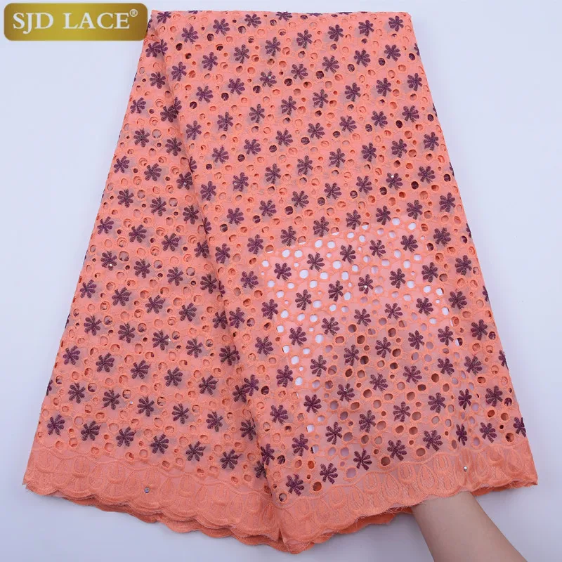 100% хлопковое кружево швейцарская вуаль в Швейцарии Женская вечерняя ткань
