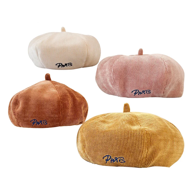 Детская винтажная шапка для девочек Осень-зима 2019 аксессуары маленьких