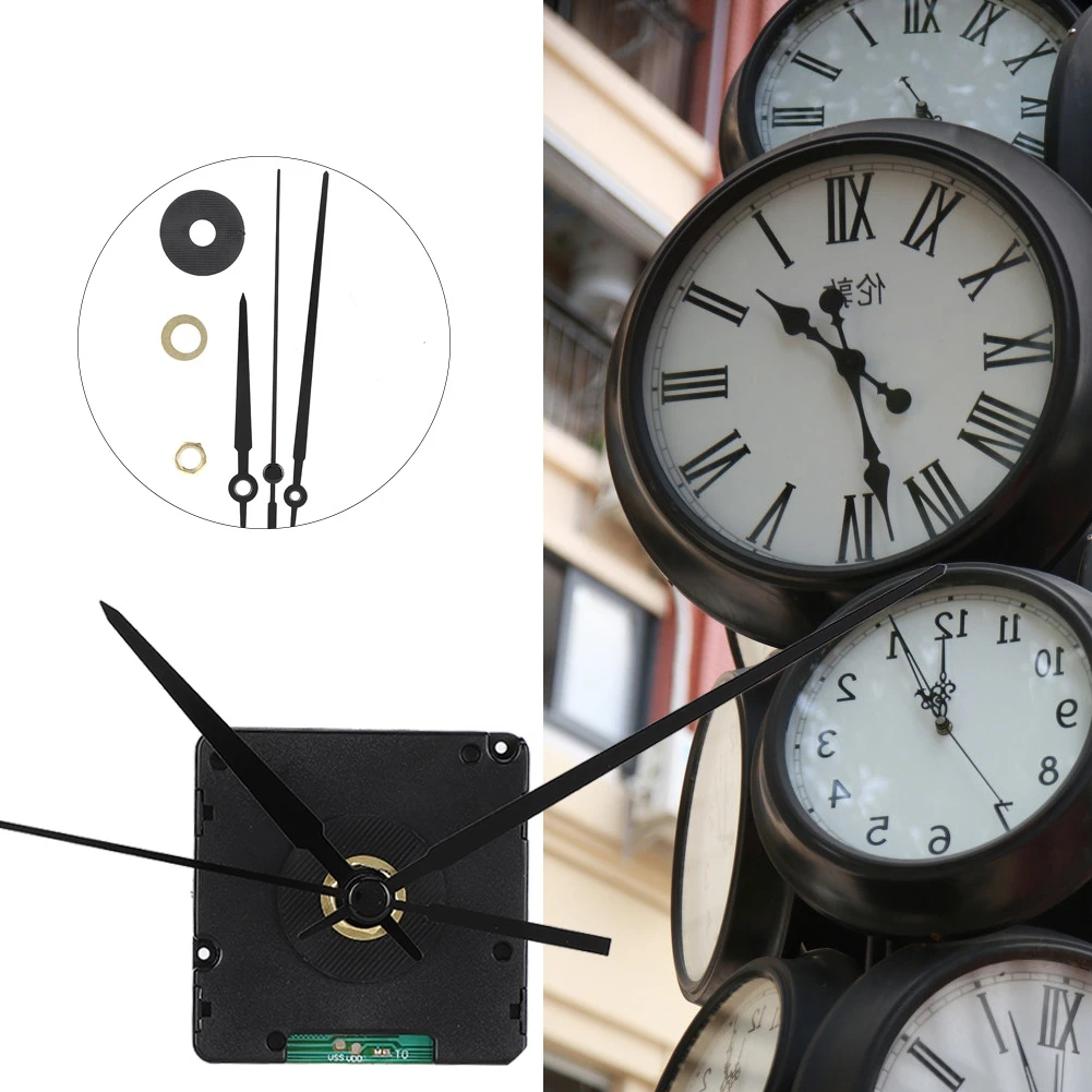 Металлические часовые минутные стрелки кварцевые часы двигатель с