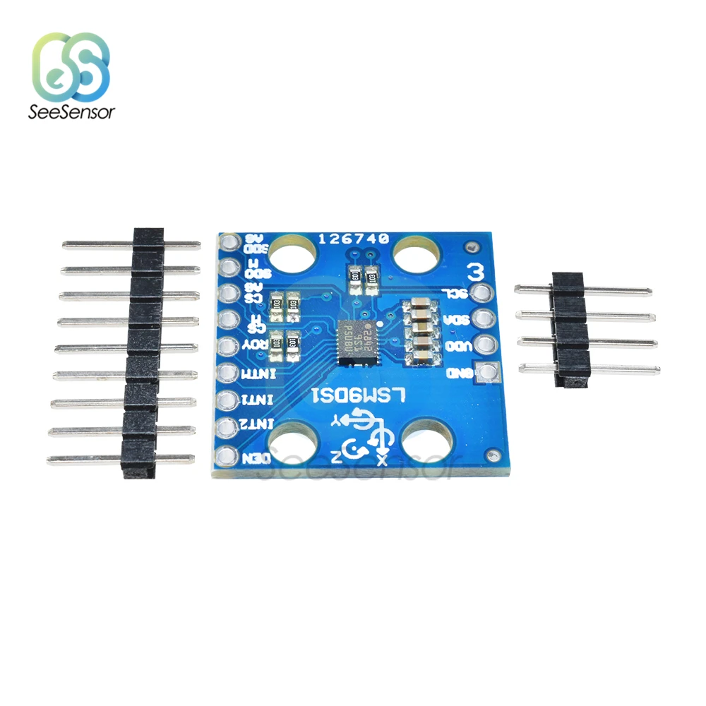 9-осевой сенсорный модуль LSM9DS1 потенциометр гироскоп магнитометр для Arduino GY-LSM9DS1 |