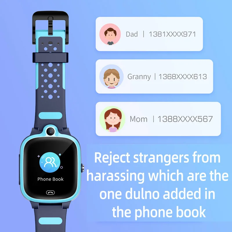 Детские Водонепроницаемые Смарт часы KG85 4G с функцией видеозвонка GPS