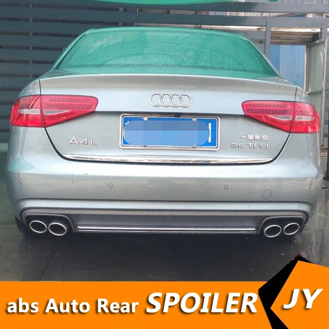 Задний спойлер для Audi A4 S4 2013-2016 задний RS4 ABS передний бампер диффузор защита |