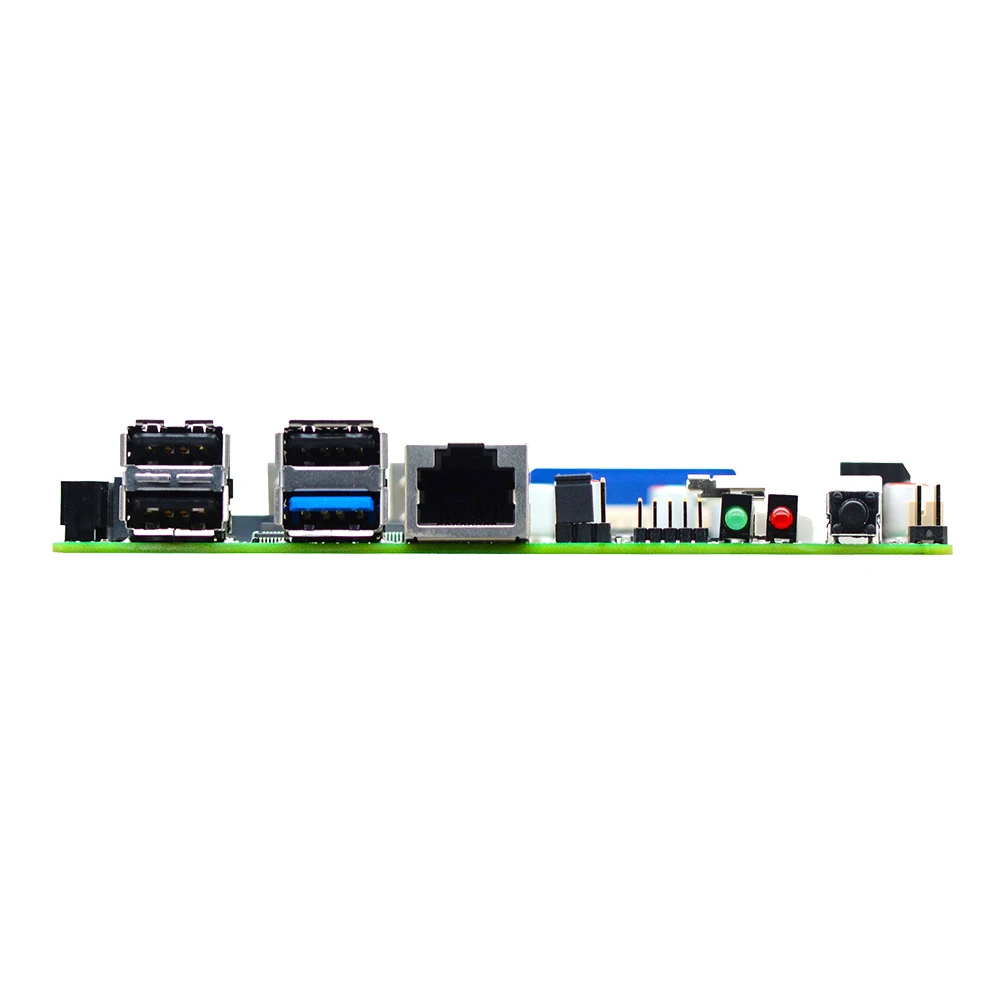 Материнская плата NUC Mini PC материнская без вентилятора J1900 J1800 2 порта Lan Nano