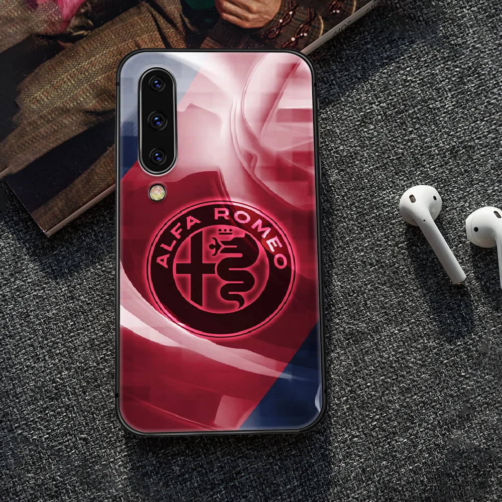 

Alfa Romeo car logo Phone Case Cover For Samsung Galaxy A10 A11 A20 E A21 A30 A40 A41 A50 A51 A70 A71 A81 S 4G 5G black