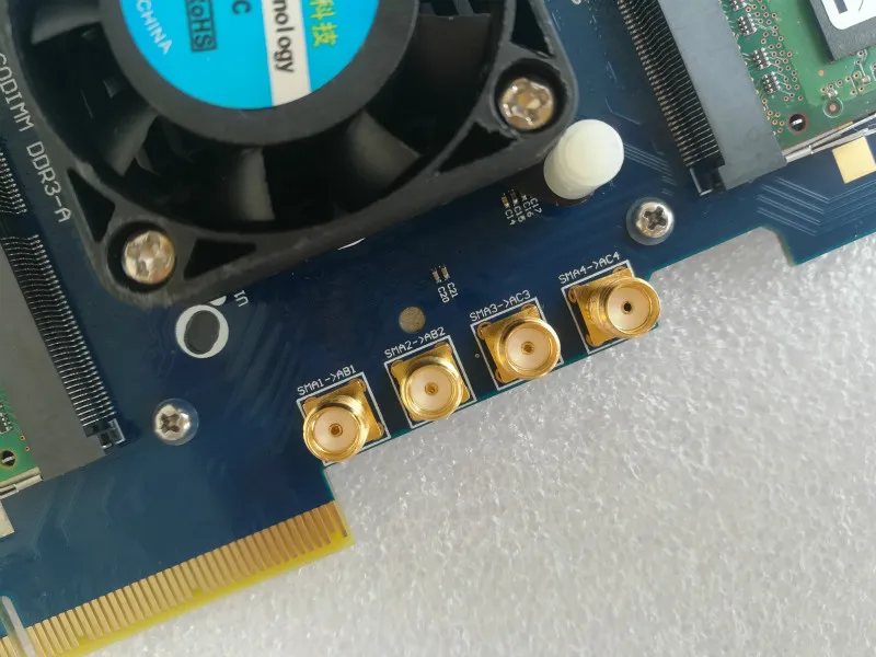 Плата XC6VLX365T ml605 xilinx fpga плата Virtex 6 pcie + 2 SODIMM DDR3 X SFP RJ45 FMC LPC PCIeX8|Демонстрационные