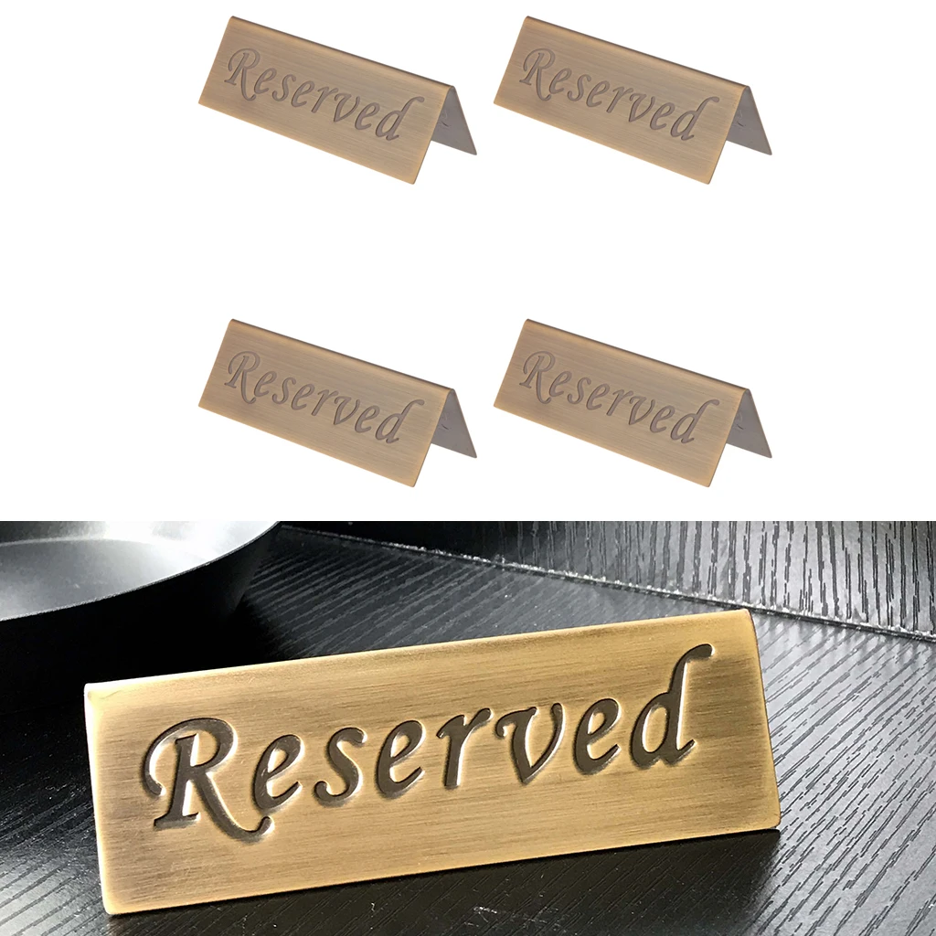 Набор из 4 шт. в деревенском стиле защищены таблица палатка неоновая вывеска для