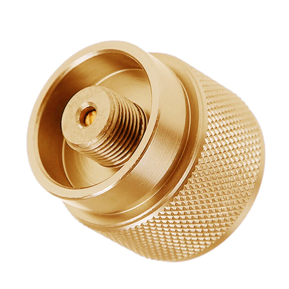 1LB небольшой газовый бак адаптер кемпинг пропан вход Lindal выход плита