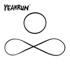 YEAHRUN с низким коэффициентом трения 540T171T передний задний ремень для 3 гонок Сакура D4 AWD RWD 110 RC спортивный Дрифт автомобиль обновленные детали