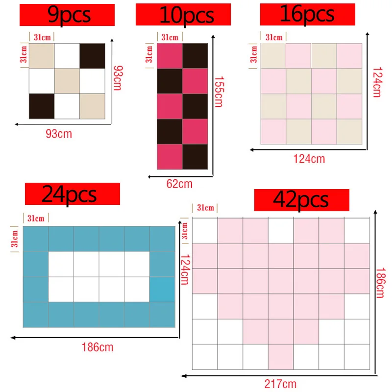 Коврик для гостиной/спальни Противоскользящий Детский мягкий 30 см * волшебный