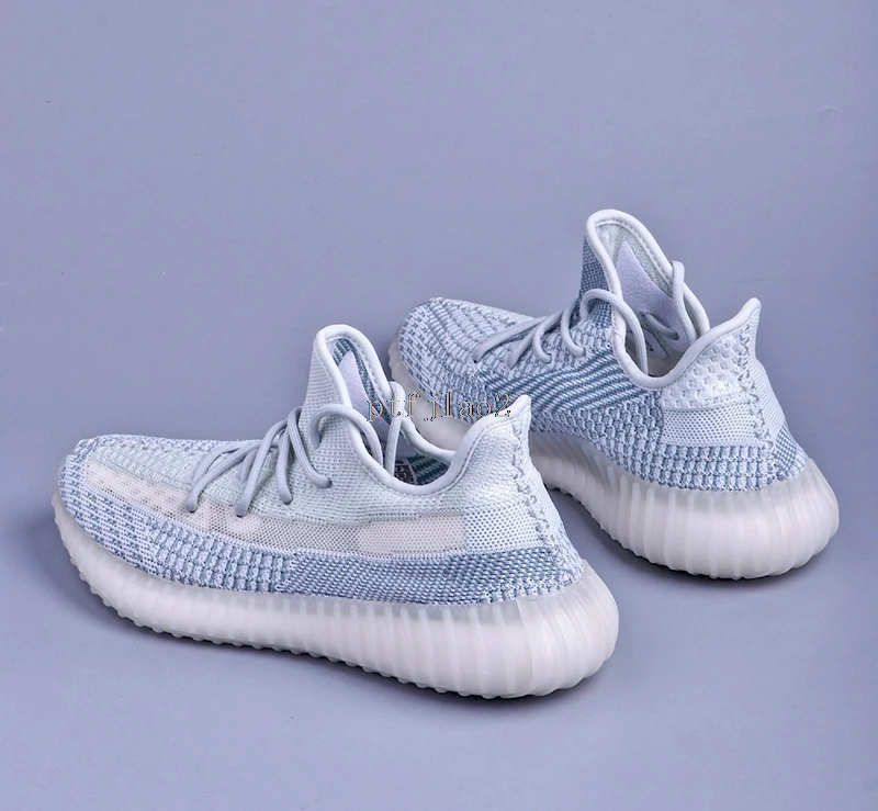 

Original Adidas Yeezy Boost 350 V2 Women Jogging Shoes Men Ice-blue Gypsophila Comfortable Sneakers 36-45