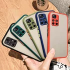 Чехол для Poco M4 Pro 5G, чехол для Xiaomi Poco M4 Pro, противоударные матовые противоударные полупрозрачные Чехлы для Poco M3 M4 Pro, чехол