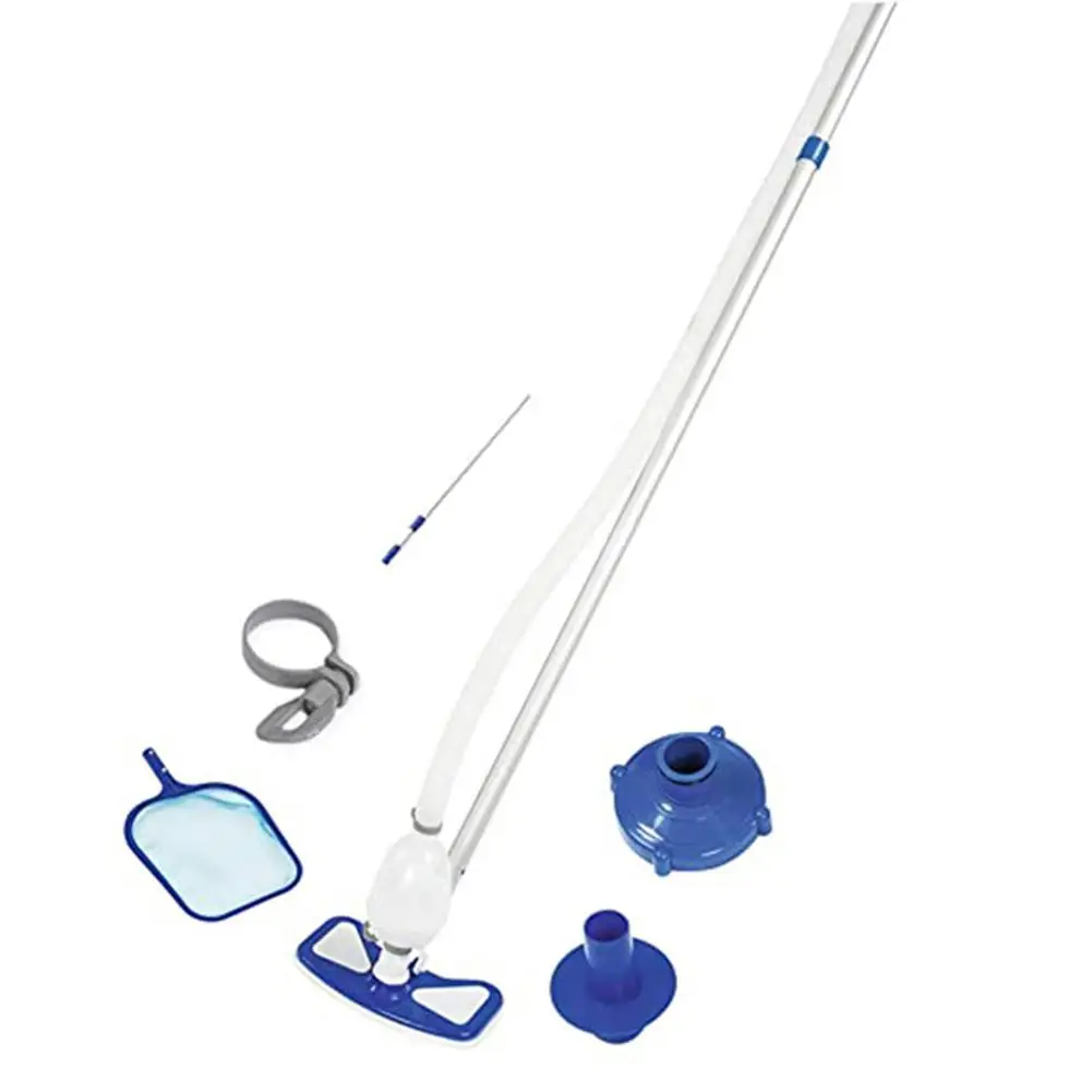 Набор для очистки бассейна аксессуары насос рыболовная сетка фильтр Прямая