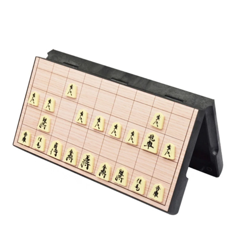 Japan Shogi Magnetic Foldable Japanese Chess Game Board Intelligence Toy 25×25×2cm | Спорт и развлечения