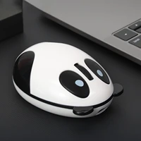 2 4g wireless optical mouse cute panda cartoon design computer mice ergonomic mini 3d gaming office mouse kids gift
