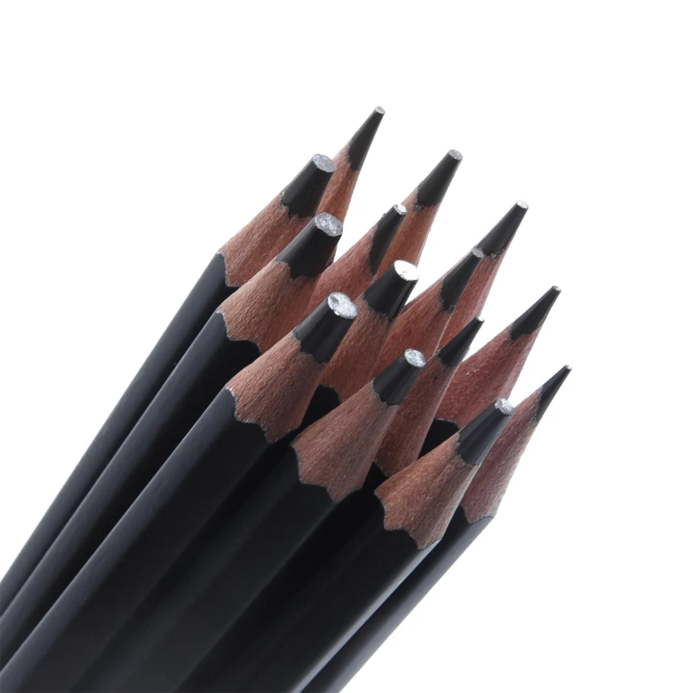 14 шт. графитовый карандаш для рисования скетчей 6H 12B профессиональный