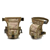 military tactical thigh bag men waterproof camping hunting molle pack drop leg bags durable shooting hiking airsoft waist bags