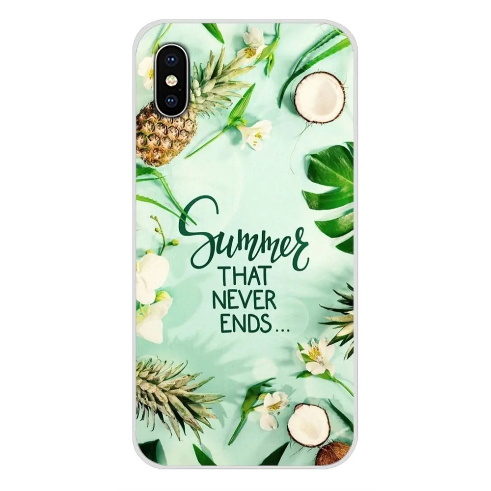 Green Leaves Plant Summer TPU Transparent Skin Case For Oneplus 3T 5T 6T Nokia 2 3 5 6 8 9 230 3310 2.1 3.1 5.1 7 Plus 2017 2018 | Мобильные