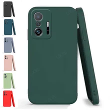 For Cover Xiaomi Mi 11T Pro Case For Mi 11T Pro Capas Phone Armor Bumper Back Shockproof Soft TPU Case For Mi 11T Pro Fundas