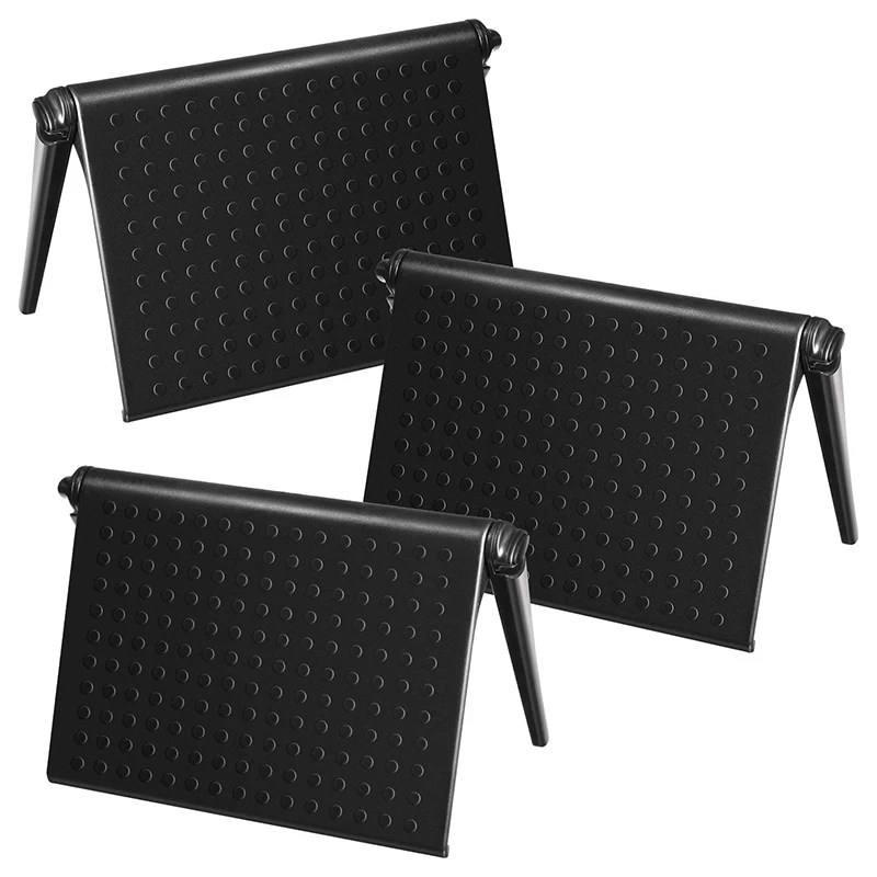 3 шт. Sn Верхняя полка монитор Полка Регулируемая ТВ кронштейн для хранения