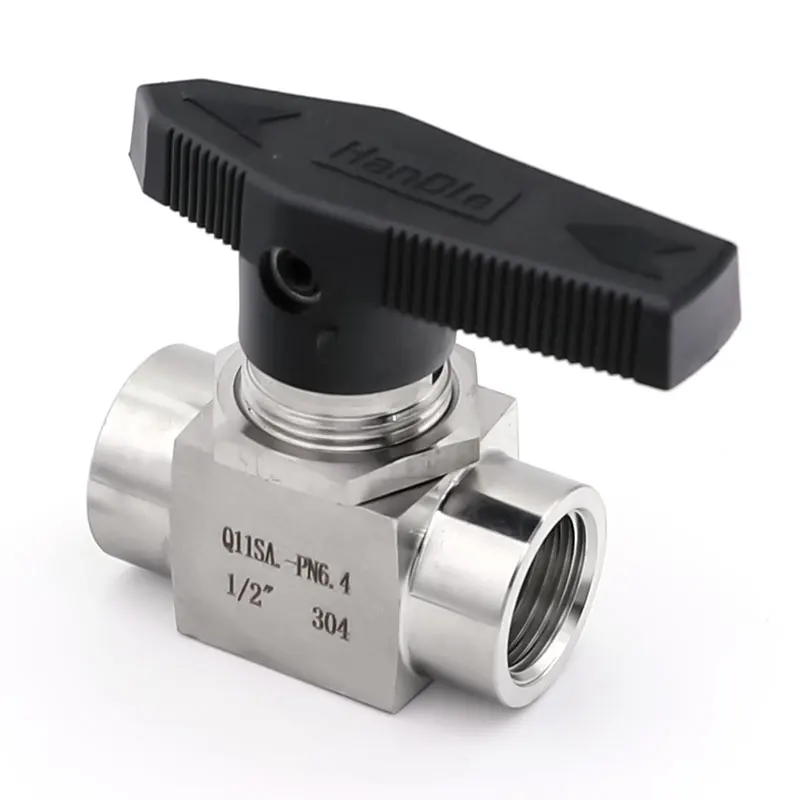 1 шт. 1/8 &quot1/4&quot 3/8 &quot1/2&quot дюйма Женский BSP NPT SS304 316 кухонная трубка ручной