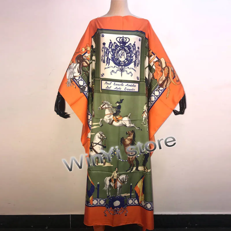 WINYI KuwaitDresses For Women 2021 Fashion Design Loose Dress Batwing Maxi Long Femme Vestidos Summer Autumn Party Elegant Dress