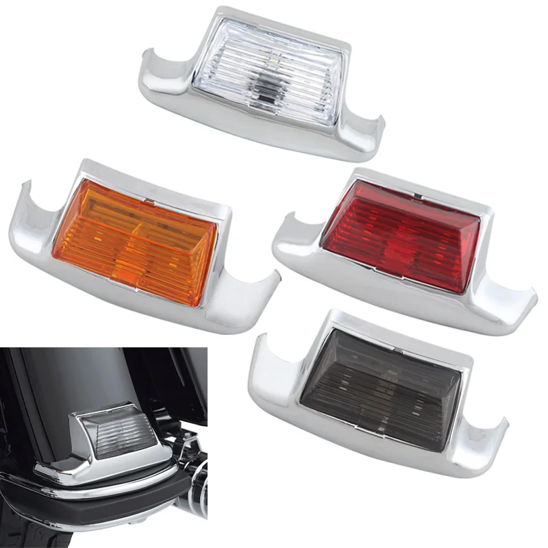 Мотоциклетный светодиодный светильник с наконечником для крыла сзади задний