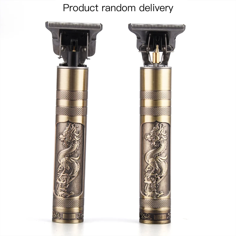 

CkeyiN Baldheaded Hair Clipper Trimmer T-Outliner Skeleton Heavy Hitter Shaving Cordless Haircut Cutter with 0mm T Blade Head