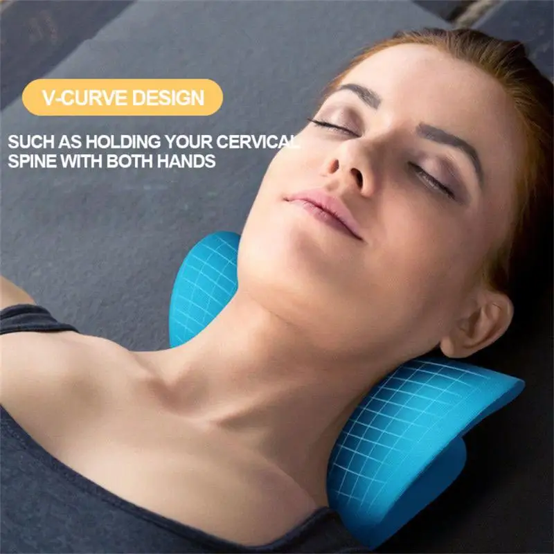 Выпрямитель для шеи и плеч Массажная подушка облегчения боли выравнивания