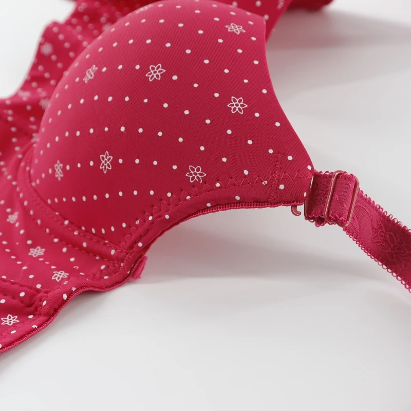 Beauwear, модный, супер пуш-ап бюстгальтер, гладкий, цельный, бесшовный, в горошек, с принтом, удобное нижнее белье, женский бюстгальтер, 3/4 чашечки, бюстгальтеры