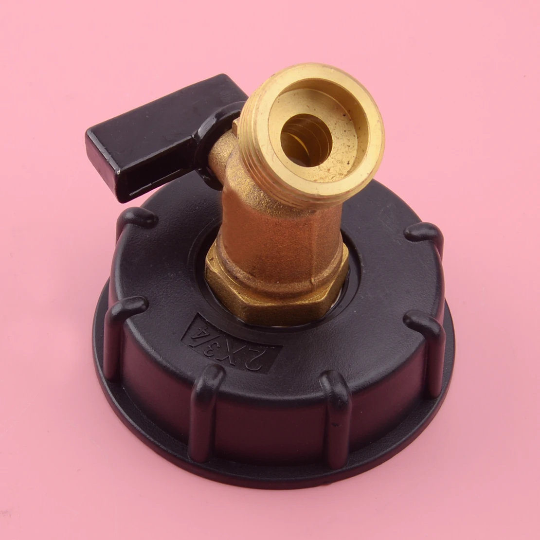 

Water Tank Adapter Fit For 275-330 Gallon IBC Tote 2" Brass Hose Faucet Valve Tool